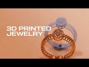 Jewelry Making with 3D Printing & True Cast Resin