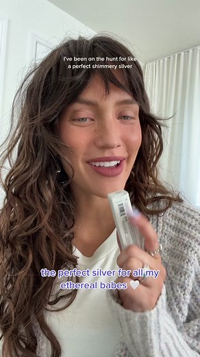 Ethereal Silver Eyeshadow Makeup Tutorial