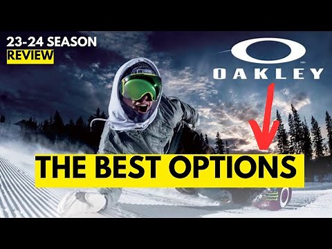 🔥BEST OAKLEY snow GOGGLES 2024 (snowboard & ski) | Quick Review 💨