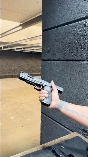 HK P30L with HK Parts Compensator - Range Footage #gunshorts #rangetime #p30