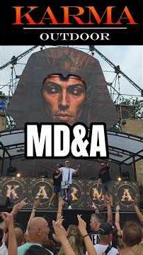 🔥MD&A Live at KARMA Outdoor Festival 04-07-26 Landsard Beach Eindhoven #Hardcore #gabber