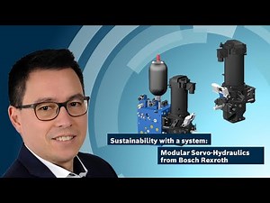 [EN] Bosch Rexroth Web Seminar "Sustainability with a system: Modular Servo-Hydraulics from Rexroth"