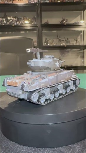 Metal Earth M4 Sherman Tank Premium Series Part 2 #metalearth #tank #model