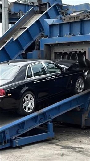 They Put a Rolls Royce in a Shredder… What Happened Next is INSANE! 💥😱