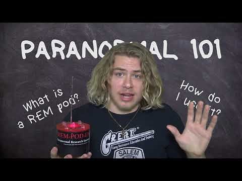 WHAT is a REM pod? / HOW to use it - PARANORMAL 101 (Explanation Vlog HD 2018)