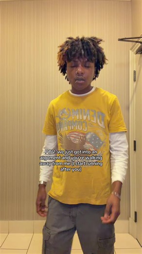 And no, the video isn’t reversed, that was all me. Pure talent 😁 | walking around after argument