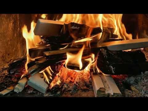 TV Fireplace Loop | Burning Wood & Crackling Fire Sound (1 Hour HD)