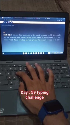 24 Minute Non-Stop Typing Challenge! 😲 | Day 59: 32 WPM & 96% Accuracy