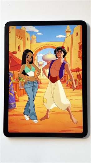 Princess Jasmine's Modern Glow Up Transformation