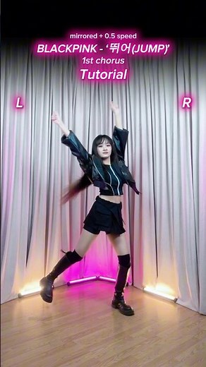 [TUTORIAL] BLACKPINK - ‘뛰어(JUMP)’ dance (1st Chorus) #BLACKPINK #JUMP #뛰어 #kpopdance