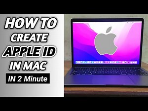 How to Create Apple id 2022 | how to create apple id in macbook air | apple id kaise banaye|MacBook