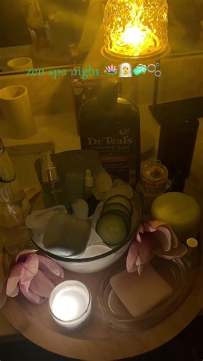 zen spa night 🧖‍♀️ 🪷🧼🫧🛁#zenspa #2000sspa #luxuriousspa #cleangirl #fyp