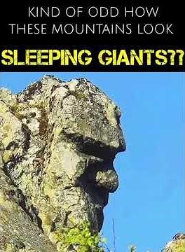 Mountains That Look Like Sleeping Giants, Sleeping Giant Mountains, Petrified Giants