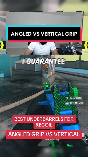 How to know what underbarrels to use. Angled grip vs Vertical grip #warzone2 #warzone #modernwarfare2 #mw2 #callofduty #cod #metaguns #metaloadout #ashikaisland #ashika #rebirth #rebirthisland