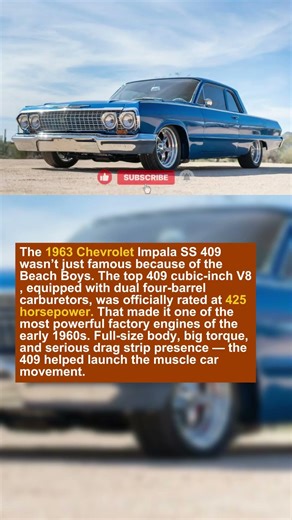 This Chevy Made 425 HP in 1963