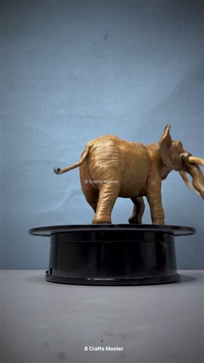 Sculpting Elephant From Polymer Clay #elephant #sculpt #satisfying #shorts