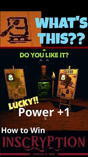 【Inscryption】What's this Event?? | How to Win Kaycee's Mod #Shorts #inscryption #kayceesmod