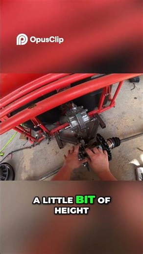 The Engine Mount Is Sitting On the Sprocket… 😬