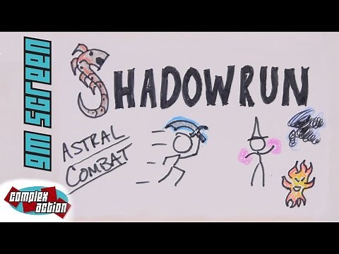Astral Combat - GM Screen - Shadowrun 5th Edition