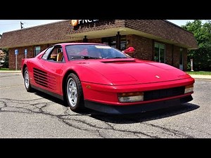 Ferrari Testarossa Exhaust Sound vs. Engine Sound