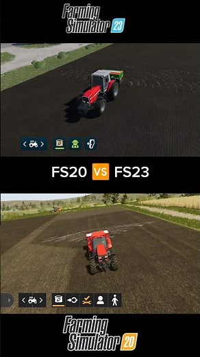 FS20 VS FS23! #fs20 #fs23 Farming Simulator #gaming #shorts