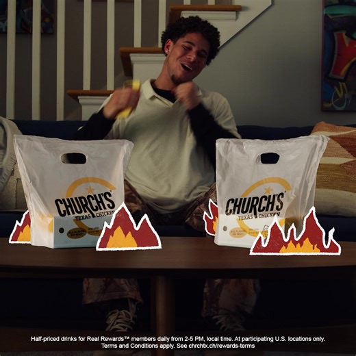Free chicken is waiting when you sign up for Church’s Real Rewards™. Terms apply. | Church’s Texas Chicken