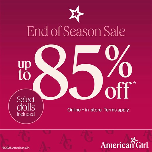 Huge markdowns, select doll deals, and seriously good savings! | American Girl | Facebook