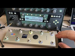 MIDI CAPTAIN Control KPA Kemper Profiler AMP PC CC USB Setup Morph Control EXP Pedal Perform mode