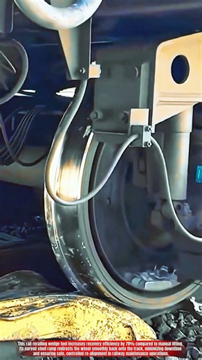 Tools Innovation Rail Rerailing Wedge System for Train Recovery | workers easy Solution
