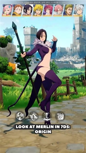 FIRST LOOK AT MERLIN GAMEPLAY IN 7DS: ORIGIN