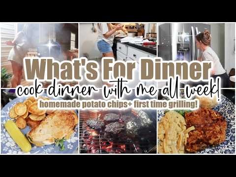 🍽️ WHAT’S FOR DINNER? • Easy Family Dinner Ideas for the Week • Real Life Mom Cooking