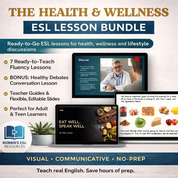 The Health & Wellness ESL Lesson Bundle