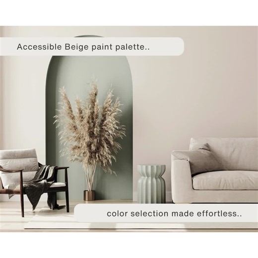 Accessible Beige Color Palette: Sherwin Williams Warm Neutral Paint Colors for Home, Whole House Interior Scheme, Modern Paint Color Palette - Etsy