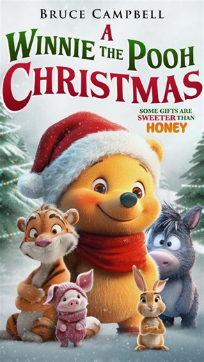 Jimmy Gadd on Instagram: "It's arrived! "A Winnie-the-Pooh Christmas" is now available on all streaming platforms. Written by Jimmy Gadd, directed by Jimmy Gadd and Michael Johnson (the amazing animator behind this project and fantastic collaborator), and edited by Jimmy Gadd and Michael Johnson. Starring Bruce Campbell (Owl), Sophia Tori (Winnie the Pooh), Angela Cole (Piglet), Bianca Wallace (Kanga), Columbus Trey (Rabbit), Jamal Fahim (Tigger), Envee Lin Alice (Eeyore), Iris Miller-Bales (Roo