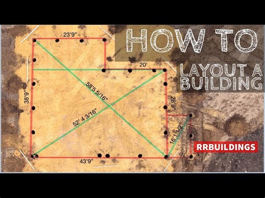 How To Layout a Building The Start of a Build Series
