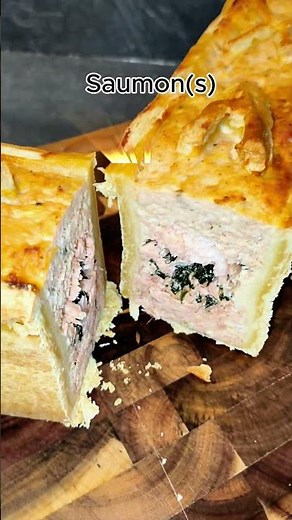 🐟 Pâté en croûte de la mer — saumon, saint-jacques & cabillaud ✨