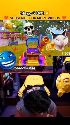 JONATHAN WITH M249😱!!‪@JONATHANGAMINGYT‬ #bgmi #shorts #jonathangaming