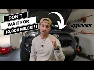 How To Change Oil on 5th Gen 4Runner (2010-2024) + The Truth about 10,000 Mile Oil Changes