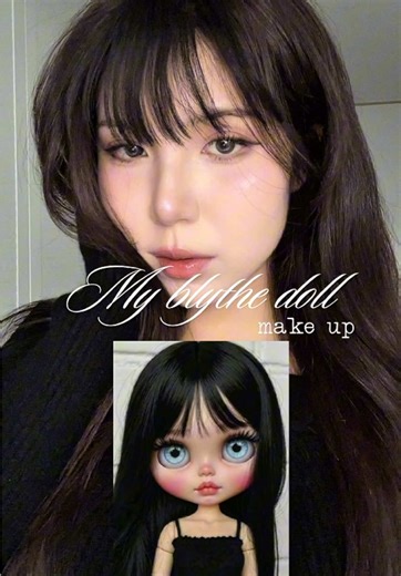 Tutorial de Maquillaje de Muñeca Blythe