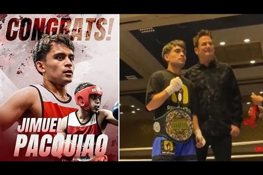 Jimuel Pacquiao wins his 7th amateur boxing fight in the US | ABS-CBN Entertainment