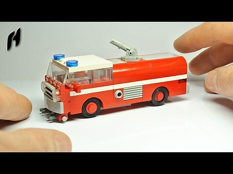 How to Build the Lego Firetruck (MOC)