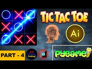 Tic Tac Toe AI! - Part 4 | Python Pygame Tutorial | Just Finished Coding!