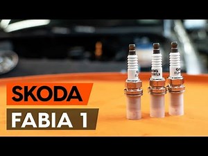 How to change spark plug on SKODA FABIA 1 (6Y5) [TUTORIAL AUTODOC]