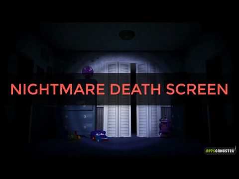 Five Nights At Freddy's 4 Sound - Nightmare Death Screen