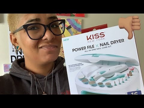 Kiss Power File X Nail Dryer Review