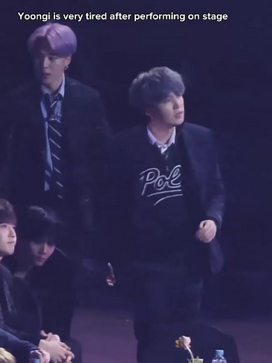 Suga's Exhausted Moments on Stage: BTS Tired and Fatigued