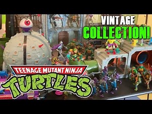 Trev's Vintage 80's Teenage Mutant Ninja Turtle Figure Collection!