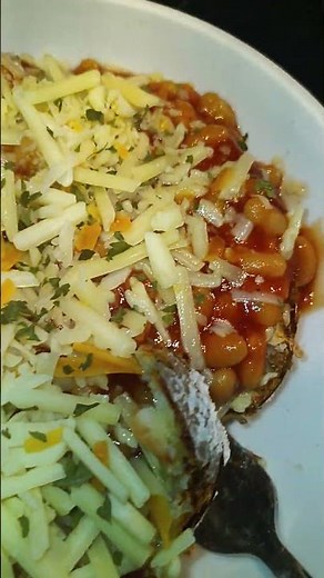 What's not to like about a jacket potato with cheese and beans