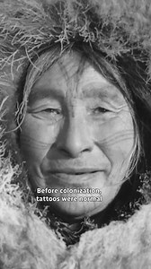 Traditional tattoos have a long history and deep meaning in Inuit culture. Inuk traditional tattoo artist Arsaniq Deer explains how colonization negatively impacted the practice. Link in @cbcdocs bio to watch the Spirituality episode of Telling Our Story on CBC Gem 📺 | CBC Docs