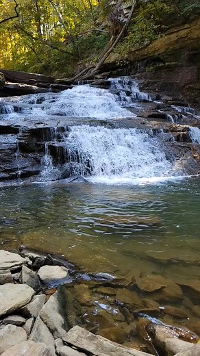 Elk Spring Creek cascades, Monticello, Kentucky | James Dishman
